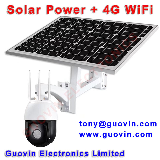 New 4G WiFi+Solar Power Camera